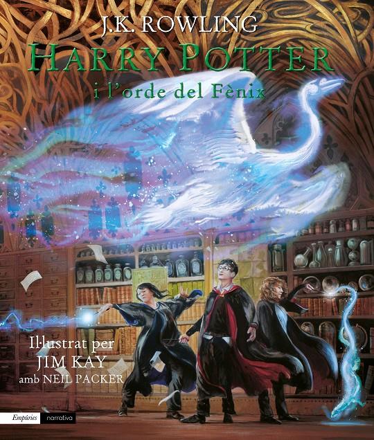 HARRY POTTER I L'ORDE DEL FÈNIX (EDICIÓ IL·LUSTRADA) | 9788418833342 | ROWLING, J.K. | Llibreria La Font de Mimir - Llibreria online Barcelona - Comprar llibres català i castellà