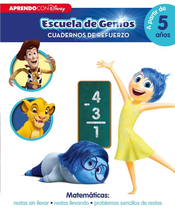 DISNEY RESTAS Y RESTAS LLEVANDO (ESCUELA DE GENIOS - MATEMÁTICAS) | 9788416548330 | DISNEY | Llibreria La Font de Mimir - Llibreria online Barcelona - Comprar llibres català i castellà