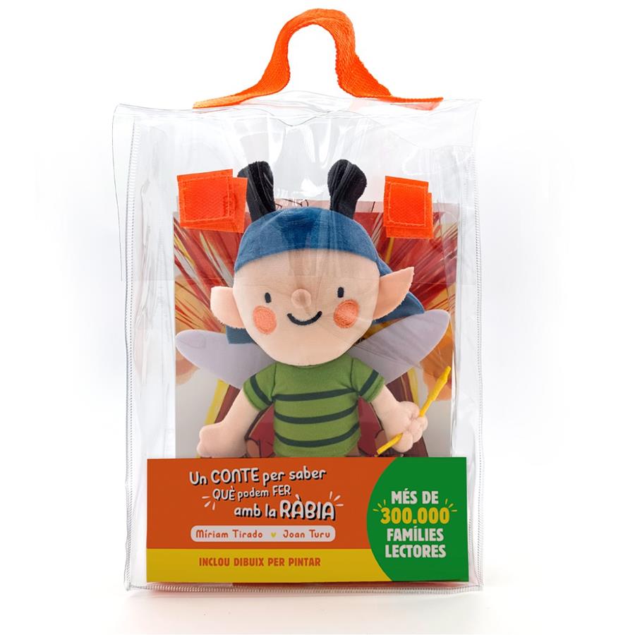 PACK TINC UN VOLCÀ: LLIBRE + PELUIX | 9788419747709 | TIRADO, MÍRIAM | Llibreria La Font de Mimir - Llibreria online Barcelona - Comprar llibres català i castellà