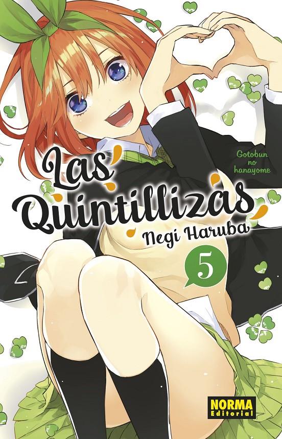 LAS QUINTILLIZAS 05 | 9788467941777 | NEGI HARUBA | Llibreria La Font de Mimir - Llibreria online Barcelona - Comprar llibres català i castellà