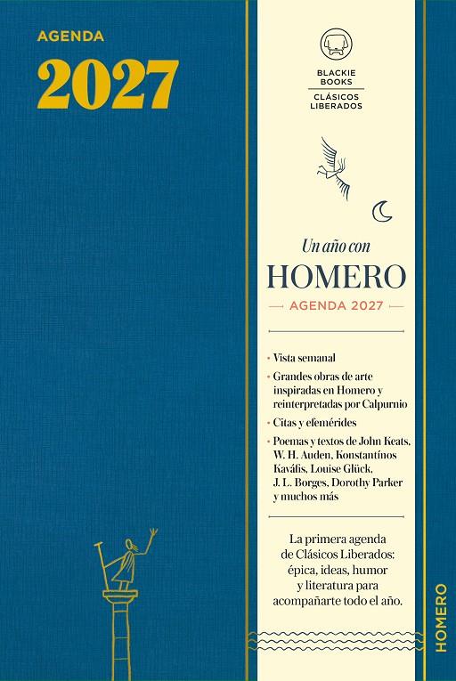 AGENDA CLÁSICOS LIBERADOS 2027 – UN AÑO CON HOMERO | 9791388154188 | COMITÉ ARGOS | Llibreria La Font de Mimir - Llibreria online Barcelona - Comprar llibres català i castellà