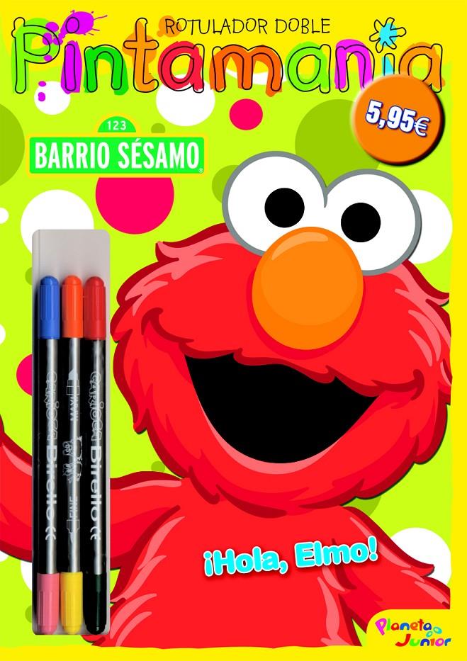 BARRIO SESAMO. PINTAMANIA ROTULADORES | 9788408100546 | BARRIO SESAMO | Llibreria La Font de Mimir - Llibreria online Barcelona - Comprar llibres català i castellà