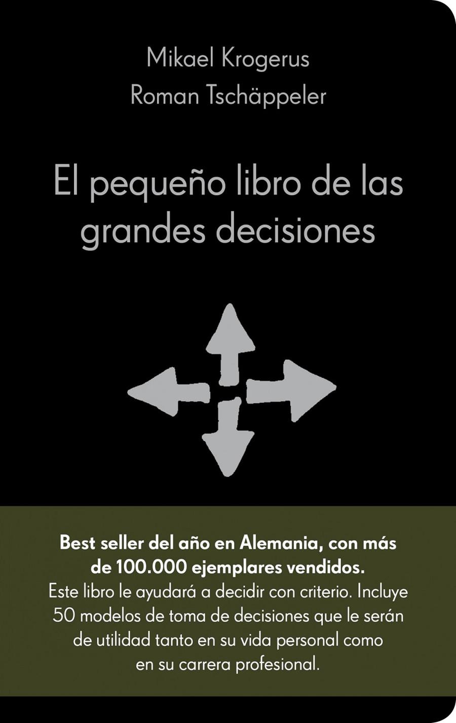 EL PEQUEÑO LIBRO DE LAS GRANDES DECISIONES | 9788415320036 | MIKAEL KROGERUS Y ROMAN TSCHÄPPELER | Llibreria La Font de Mimir - Llibreria online Barcelona - Comprar llibres català i castellà