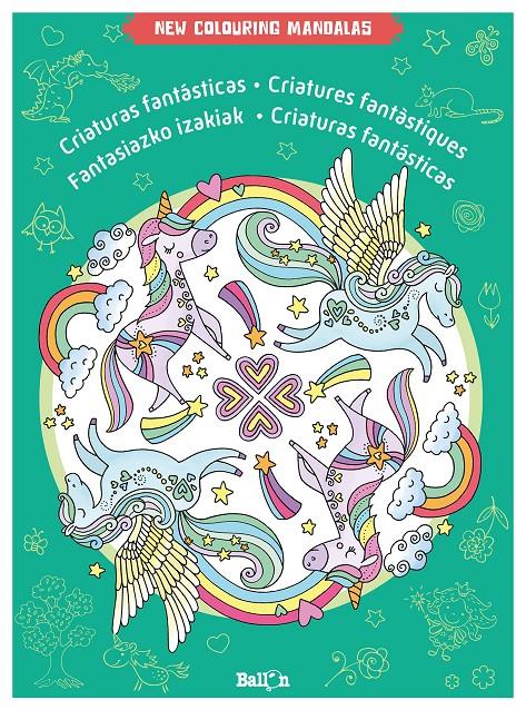 NEW COLOURING MANDALAS-CRIATURAS FANTÁSTICAS | 9789403225791 | BALLON | Llibreria La Font de Mimir - Llibreria online Barcelona - Comprar llibres català i castellà