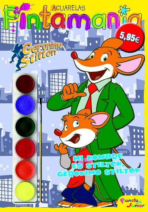 PINTAMANÍA ACUARELA | 9788408098836 | STILTON, GERONIMO | Llibreria La Font de Mimir - Llibreria online Barcelona - Comprar llibres català i castellà
