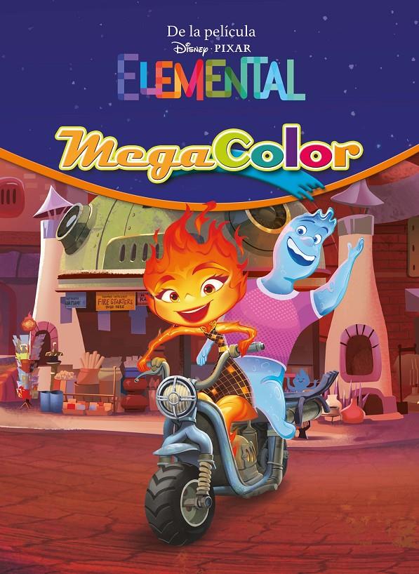 ELEMENTAL. MEGACOLOR | 9788418940866 | DISNEY | Llibreria La Font de Mimir - Llibreria online Barcelona - Comprar llibres català i castellà
