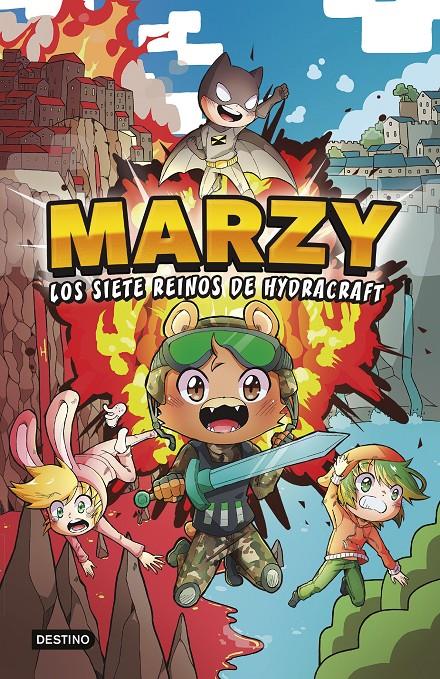 THE MARZY 1. MARZY Y LOS SIETE REINOS DE HYDRACRAFT | 9788408253693 | THE MARZY | Llibreria La Font de Mimir - Llibreria online Barcelona - Comprar llibres català i castellà