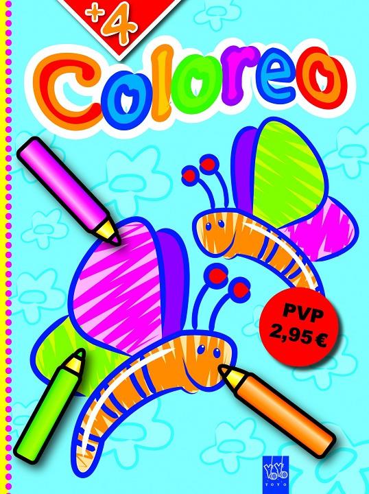 COLOREO +4 | 9788408098287 | YOYO | Llibreria La Font de Mimir - Llibreria online Barcelona - Comprar llibres català i castellà