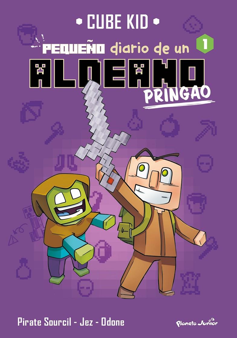 MINECRAFT. PEQUEÑO DIARIO DE UN ALDEANO PRINGAO 1 | 9788408269687 | CUBE KID | Llibreria La Font de Mimir - Llibreria online Barcelona - Comprar llibres català i castellà