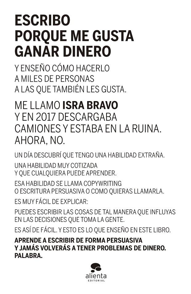 ESCRIBO PORQUE ME GUSTA GANAR DINERO | 9788413441290 | BRAVO, ISRA | Llibreria La Font de Mimir - Llibreria online Barcelona - Comprar llibres català i castellà