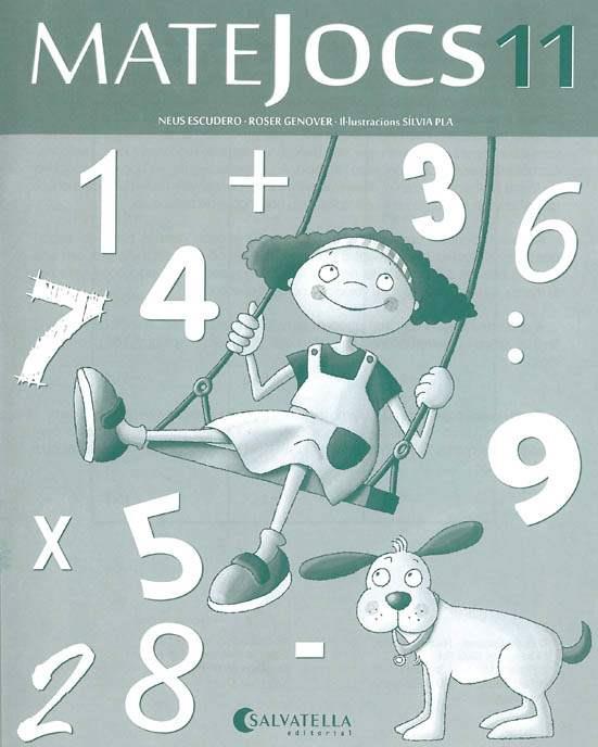 MATEJOCS 11 | 9788484127956 | ROSER GENOVER HUGUET | Llibreria La Font de Mimir - Llibreria online Barcelona - Comprar llibres català i castellà