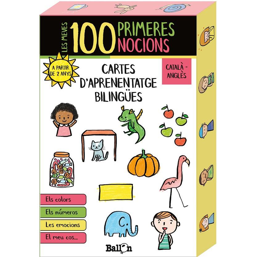 LES MEVES 100 PRIMERES NOCIONS - CARTES D'APRENENTATGE BILINGÜES | 9789403220352 | BALLON | Llibreria La Font de Mimir - Llibreria online Barcelona - Comprar llibres català i castellà