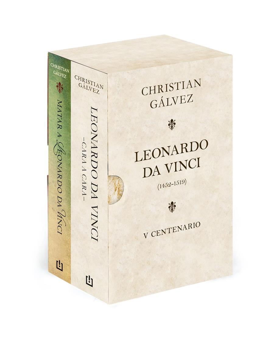 LEONARDO DA VINCI. 500 AÑOS (EDICIÓN ESTUCHE CON: MATAR A LEONARDO DA VINCI | LE | 9788466348232 | CHRISTIAN GÁLVEZ | Llibreria La Font de Mimir - Llibreria online Barcelona - Comprar llibres català i castellà