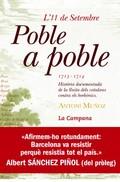 L'11 DE SETEMBRE POBLE A POBLE | 9788416457052 | MUÑOZ GONZÁLEZ, ANTONI | Llibreria La Font de Mimir - Llibreria online Barcelona - Comprar llibres català i castellà