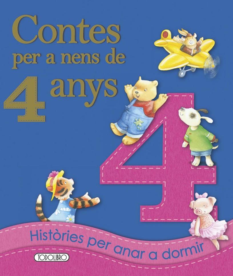 CONTES PER A NENS 4 ANY | 9788490374344 | EQUIPO DED TODOLIBRO | Llibreria La Font de Mimir - Llibreria online Barcelona - Comprar llibres català i castellà
