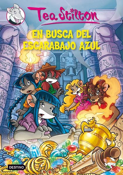 EN BUSCA DEL ESCARABAJO AZUL | 9788408111559 | TEA STILTON | Llibreria La Font de Mimir - Llibreria online Barcelona - Comprar llibres català i castellà