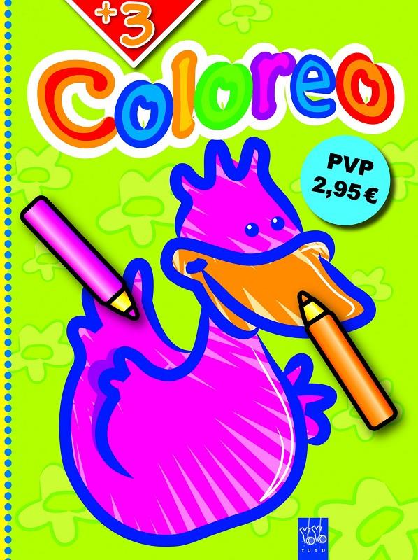 COLOREO +3 | 9788408098270 | YOYO | Llibreria La Font de Mimir - Llibreria online Barcelona - Comprar llibres català i castellà