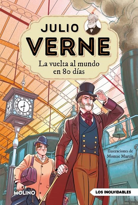 JULIO VERNE - LA VUELTA AL MUNDO EN 80 DÍAS (EDICIÓN ACTUALIZADA, ILUSTRADA Y AD | 9788427245648 | VERNE, JULIO | Llibreria La Font de Mimir - Llibreria online Barcelona - Comprar llibres català i castellà