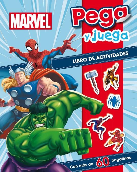 MARVEL. PEGA Y JUEGA | 9788415343776 | MARVEL | Llibreria La Font de Mimir - Llibreria online Barcelona - Comprar llibres català i castellà