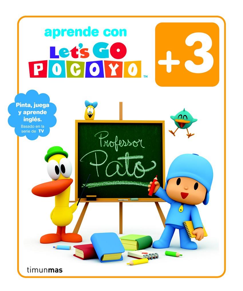 POCOYO LET'S GO. ACTIVIDADES +3 | 9788408101888 | ZINKIA | Llibreria La Font de Mimir - Llibreria online Barcelona - Comprar llibres català i castellà