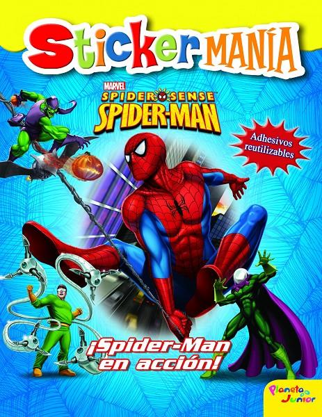 SPIDERMAN. STICKERMANIA 3 | 9788408109464 | SPIDERMAN | Llibreria La Font de Mimir - Llibreria online Barcelona - Comprar llibres català i castellà