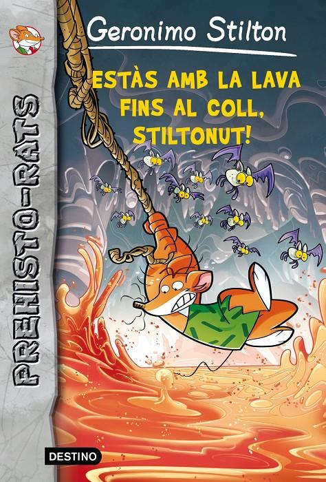 ESTÀS DE LAVA FINS EL COLL | 9788415697909 | GERONIMO STILTON | Llibreria La Font de Mimir - Llibreria online Barcelona - Comprar llibres català i castellà
