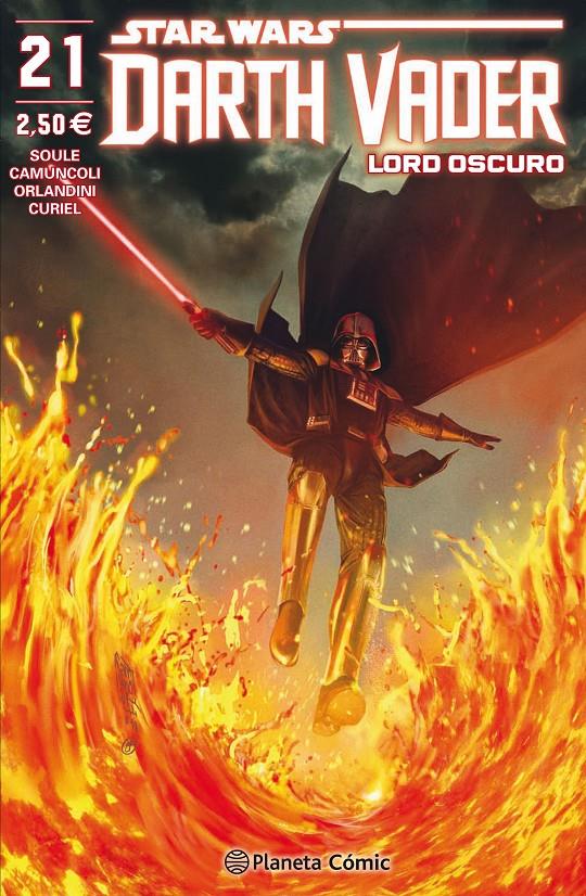 STAR WARS DARTH VADER LORD OSCURO Nº 21/25 | 9788413411545 | SOULE, CHARLES/CAMUNCOLI, GIUSEPPE | Llibreria La Font de Mimir - Llibreria online Barcelona - Comprar llibres català i castellà