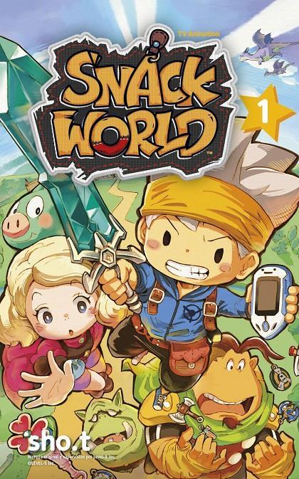 THE SNACK WORLD TV ANIMATION 1 | 9788467938425 | SHO.T/LEVEL 5 | Llibreria La Font de Mimir - Llibreria online Barcelona - Comprar llibres català i castellà