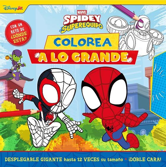 SPIDEY Y SU SUPEREQUIPO. ¡COLOREA A LO GRANDE! | 9788410362307 | MARVEL | Llibreria La Font de Mimir - Llibreria online Barcelona - Comprar llibres català i castellà