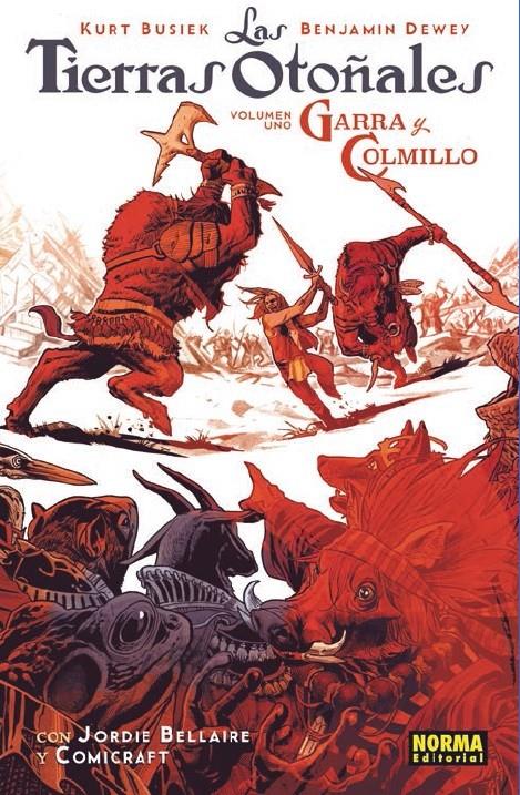 LAS TIERRAS OTOÑALES 01: GARRA Y COLMILLO | 9788467921311 | BUSIEK, KURT/ DEWEY, BENJAMIN/ BELLAIRE, JORDIE/ COMICRAFT | Llibreria La Font de Mimir - Llibreria online Barcelona - Comprar llibres català i castellà