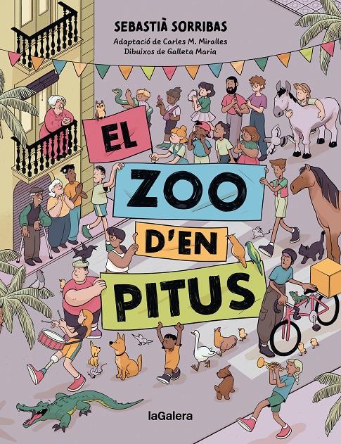 EL ZOO D'EN PITUS (CÒMIC) | 9788424676582 | SORRIBAS I ROIG, SEBASTIÀ | Llibreria La Font de Mimir - Llibreria online Barcelona - Comprar llibres català i castellà