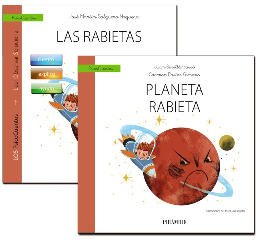 GUÍA: LAS RABIETAS + CUENTO: PLANETA RABIETA | 9788436839494 | SALGUERO NOGUERA, JOSÉ MARTÍN/PASTOR GIMENO, CARMEN/SEVILLÁ GASCÓ, JUAN | Llibreria La Font de Mimir - Llibreria online Barcelona - Comprar llibres català i castellà