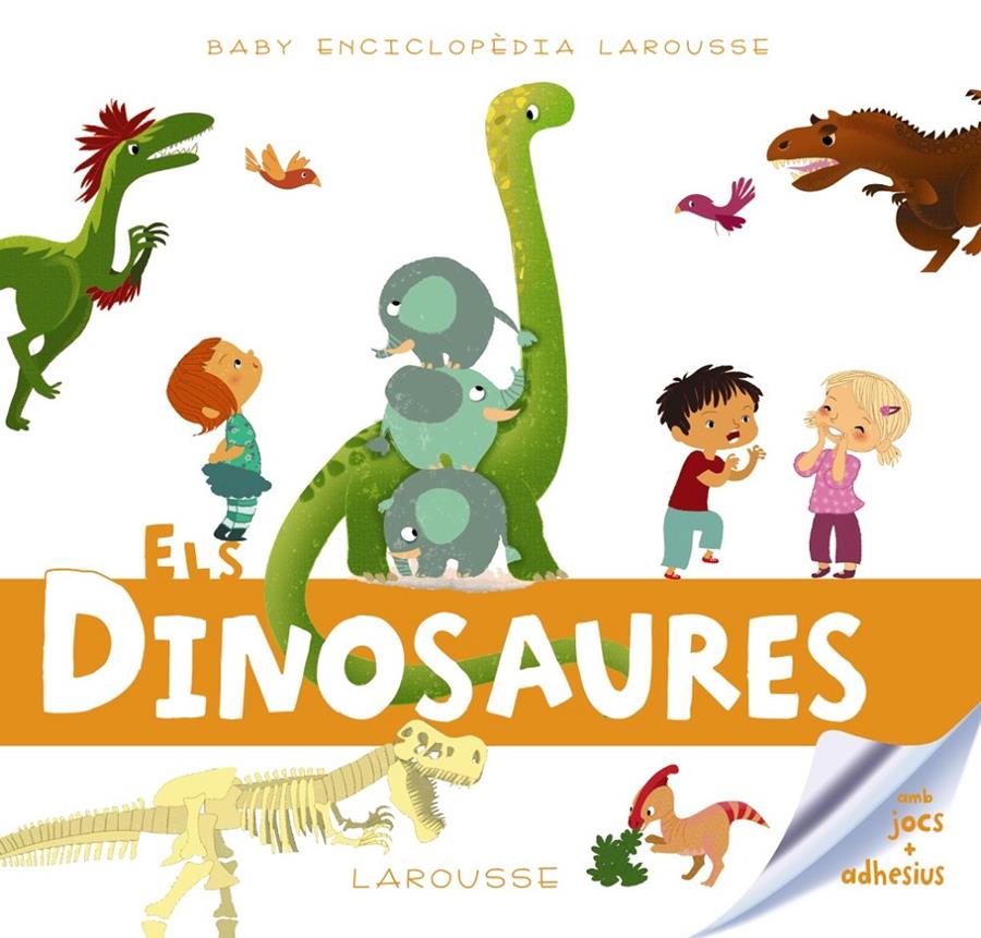 BABY ENCICLOPÈDIA. ELS DINOSAURES | 9788417720230 | LAROUSSE EDITORIAL | Llibreria La Font de Mimir - Llibreria online Barcelona - Comprar llibres català i castellà