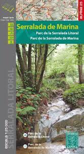 SERRALADA DE MARINA 1:25.000 -ALPINA | 9788480905183 | Llibreria La Font de Mimir - Llibreria online Barcelona - Comprar llibres català i castellà