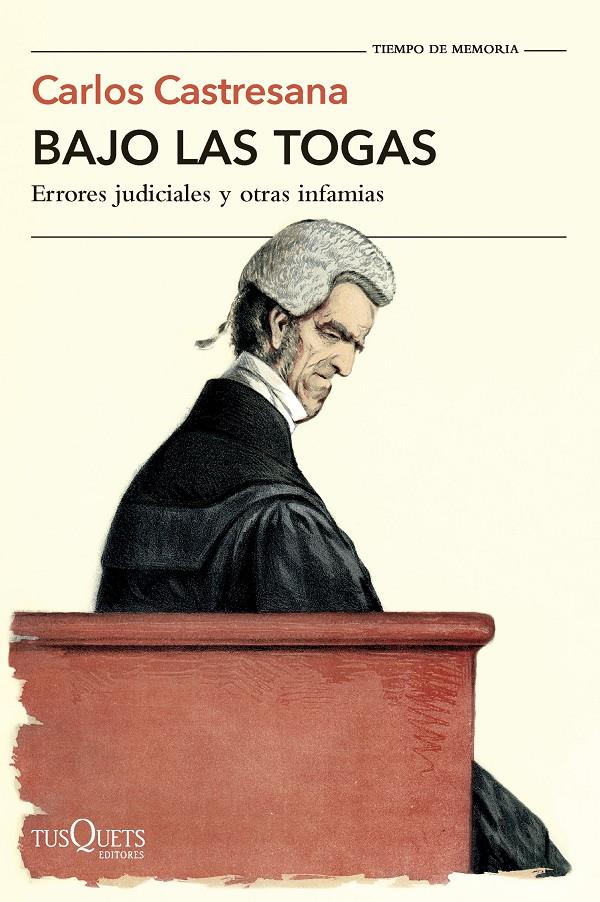 BAJO LAS TOGAS | 9788411076760 | CASTRESANA, CARLOS | Llibreria La Font de Mimir - Llibreria online Barcelona - Comprar llibres català i castellà