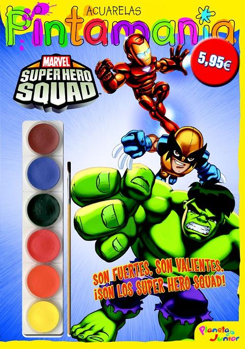 SUPER HERO SQUAD. ACUARELAS | 9788408099307 | SUPER HERO SQUAD | Llibreria La Font de Mimir - Llibreria online Barcelona - Comprar llibres català i castellà
