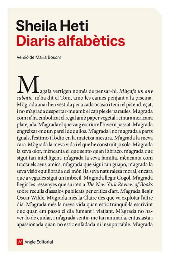 DIARIS ALFABÈTICS | 9791387853068 | HETI, SHEILA | Llibreria La Font de Mimir - Llibreria online Barcelona - Comprar llibres català i castellà