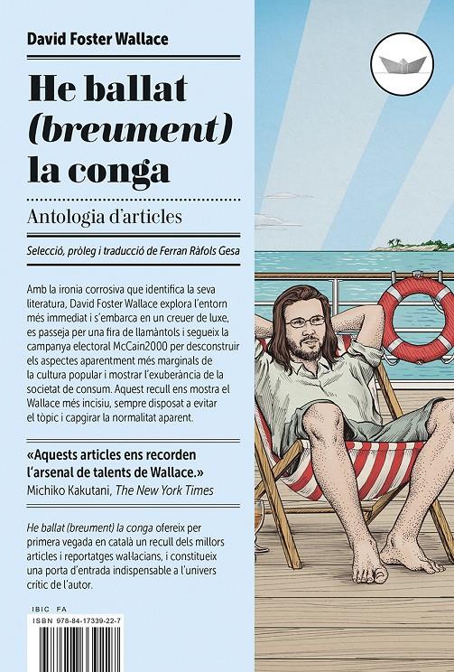 HE BALLAT (BREUMENT) LA CONGA | 9788417339227 | FOSTER WALLACE, DAVID | Llibreria La Font de Mimir - Llibreria online Barcelona - Comprar llibres català i castellà