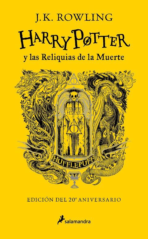 HARRY POTTER Y LAS RELIQUIAS DE LA MUERTE (EDICIÓN HUFFLEPUFF DEL 20º ANIVERSARI | 9788418797040 | ROWLING, J.K. | Llibreria La Font de Mimir - Llibreria online Barcelona - Comprar llibres català i castellà