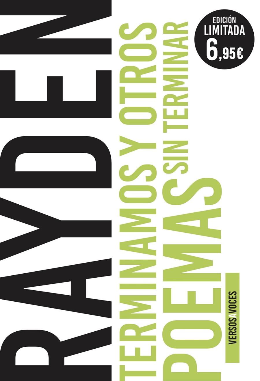 TERMINAMOS Y OTROS POEMAS SIN TERMINAR | 9788467055658 | RAYDEN | Llibreria La Font de Mimir - Llibreria online Barcelona - Comprar llibres català i castellà