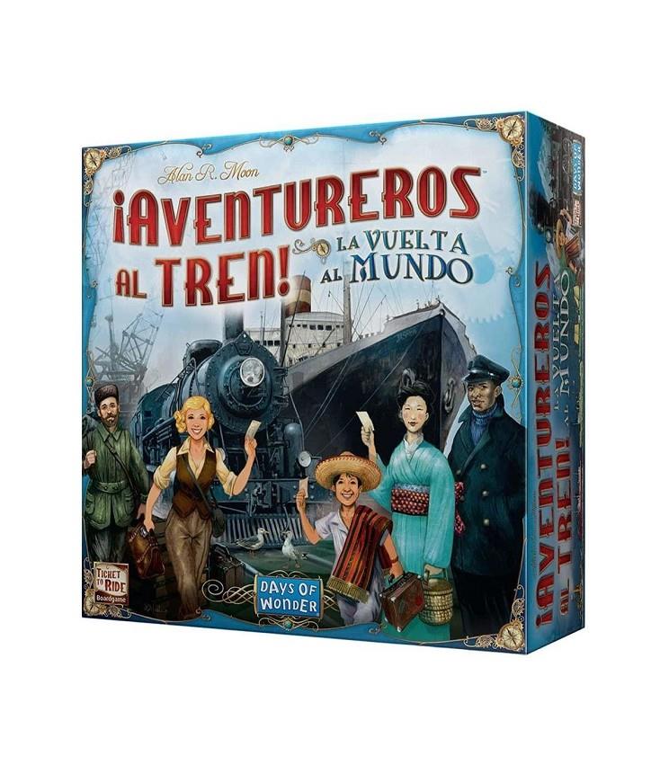 ¡AVENTUREROS AL TREN! LA VUELTA AL MUNDO | 0824968720820 | Llibreria La Font de Mimir - Llibreria online Barcelona - Comprar llibres català i castellà