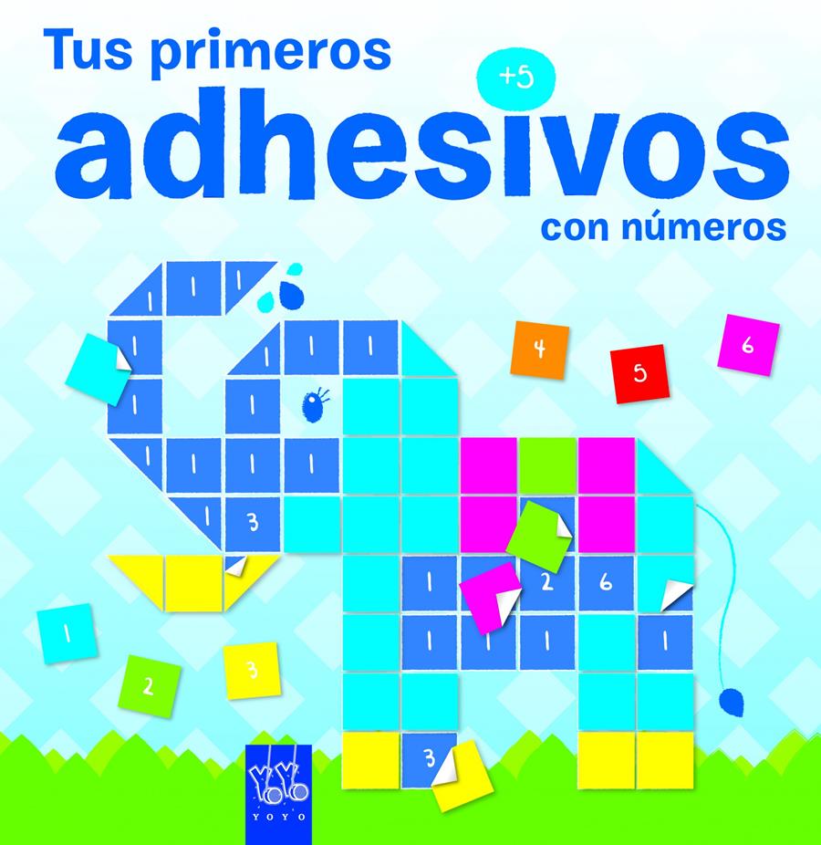 TUS PRIMEROS ADHESIVOS +5. ELEFANTE | 9788408134701 | YOYO | Llibreria La Font de Mimir - Llibreria online Barcelona - Comprar llibres català i castellà