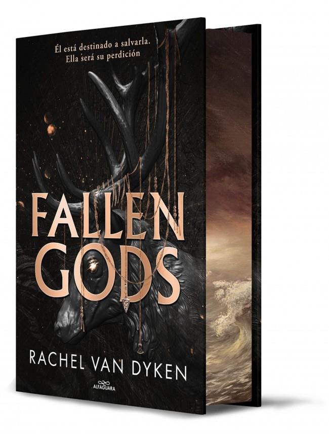 FALLEN GODS (EDICIÓN ESPECIAL EN TAPA DURA Y CON CANTOS TINTADOS) (HILOS DEL DES | 9788419982414 | VAN DYKEN, RACHEL | Llibreria La Font de Mimir - Llibreria online Barcelona - Comprar llibres català i castellà