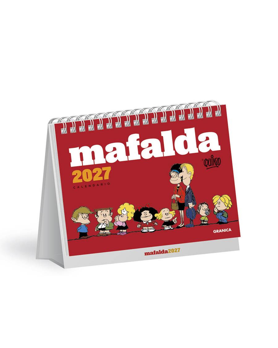 MAFALDA 2027 CALENDARIO DE ESCRITORIO MENSUAL | 9786316845153 | QUINO | Llibreria La Font de Mimir - Llibreria online Barcelona - Comprar llibres català i castellà