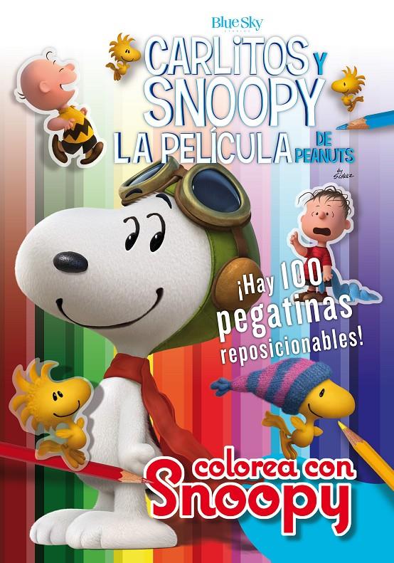 COLOREA CON SNOOPY + 100 PEGATINAS - CARLITOS Y SNOOPY - LOS LIBROS DE LA PELÍCU | 9788416261444 | SCHULZ, CHARLES M. | Llibreria La Font de Mimir - Llibreria online Barcelona - Comprar llibres català i castellà