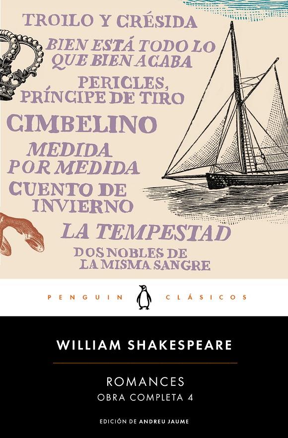 ROMANCES (OBRA COMPLETA SHAKESPEARE 4) | 9788491051374 | SHAKESPEARE, WILLIAM | Llibreria La Font de Mimir - Llibreria online Barcelona - Comprar llibres català i castellà