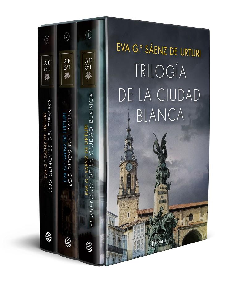ESTUCHE TRILOGÍA LA CIUDAD BLANCA | 978-84-08-19628-0 | GARCÍA SÁENZ DE URTURI, EVA | Llibreria La Font de Mimir - Llibreria online Barcelona - Comprar llibres català i castellà