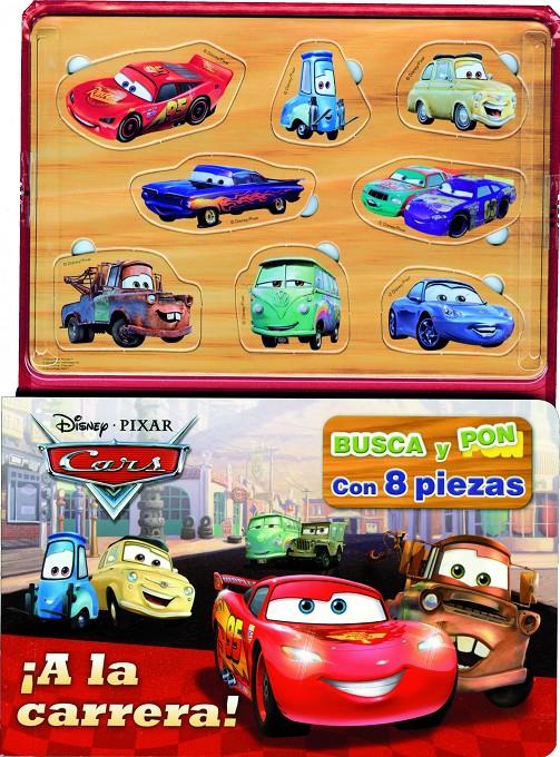 CARS. BUSCA Y PON. ¡A LA CARRERA! | 9788499513904 | DISNEY | Llibreria La Font de Mimir - Llibreria online Barcelona - Comprar llibres català i castellà