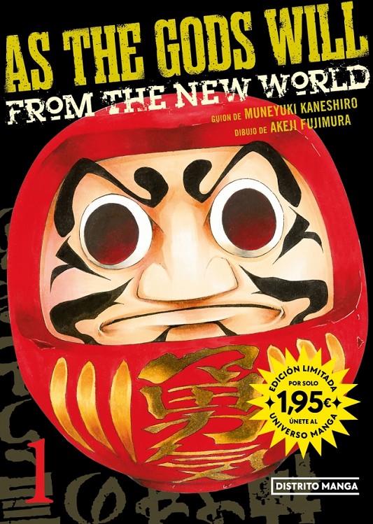 AS THE GODS WILL 1 (UNIVERSO MANGA) | 9788410305717 | KANESHIRO, MUNEYUKI/FUJIMURA, AKEJI | Llibreria La Font de Mimir - Llibreria online Barcelona - Comprar llibres català i castellà