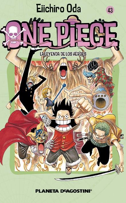 ONE PIECE Nº 43 | 9788468471945 | ODA, EIICHIRO | Llibreria La Font de Mimir - Llibreria online Barcelona - Comprar llibres català i castellà